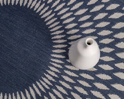 ILLUSION rond vloerkleed voor binnen en buiten