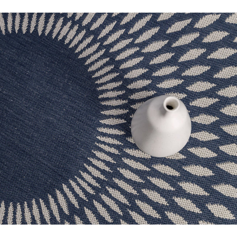 ILLUSION rond vloerkleed voor binnen en buiten