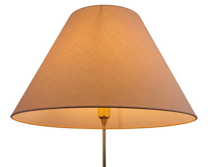 Lampenkap voor tafellichten "causia", Ø aan de onderkant 50 cm, Ø Top 22 cm, 33 cm hoog, polyester katoenen mengsel in wit