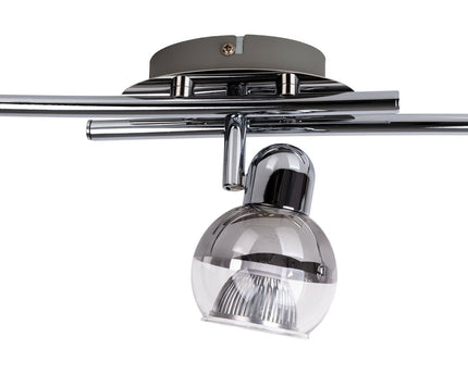 3 LED wand- en plafondlampen "Boccia"