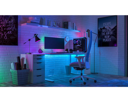 Tuya LED-RGB-streep met Bluetooth, functie, strepen, plastic, kleurrijk, geïntegreerde LED,
