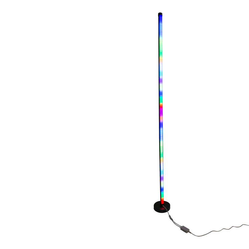 Led-digito Defosthlock "Motion Light" 150 cm hoog, gemaakt van metaal en plastic, kleurrijk, LED-bord, verlichting voor woonkamer, eetkamer of kantoor