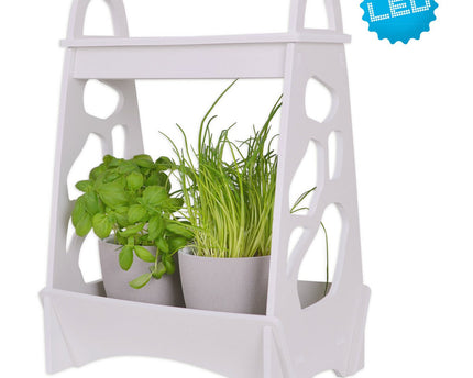 LED mini tuin h: 50cm wit "Garden"