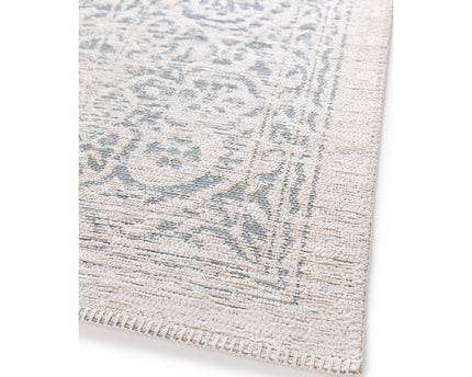 Tapijt geweven in jute en zoon Chan Chanille Byzance