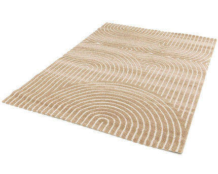 Tapijt met zacht en comfortabel groove relief effect