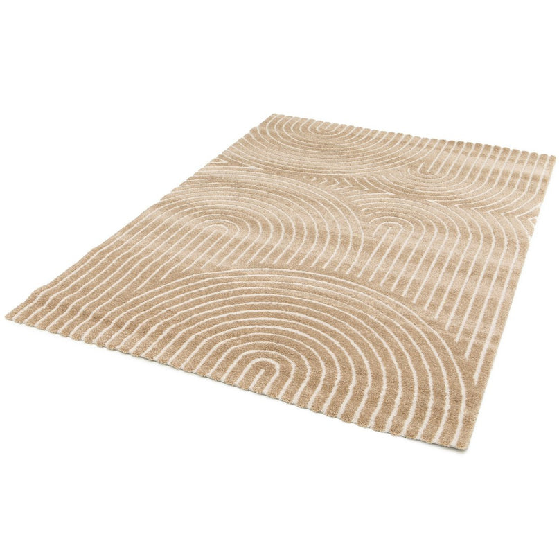 Tapijt met zacht en comfortabel groove relief effect