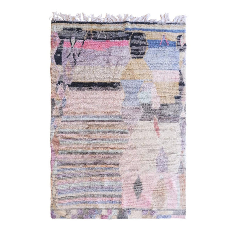 Zuiver wollen Marokkaans Berber-tapijt 173 x 244 cm