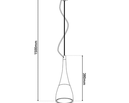 LED hanglamp "Lima"