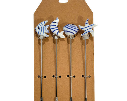 Zee -aperitief spikes - veel van 4