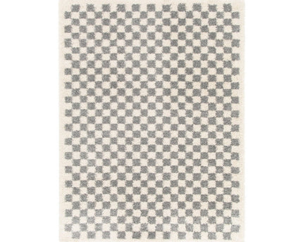 Tapis à poil haut doux en comfortabele CHECKERS