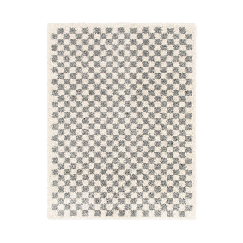 Tapis à poil haut doux en comfortabele CHECKERS