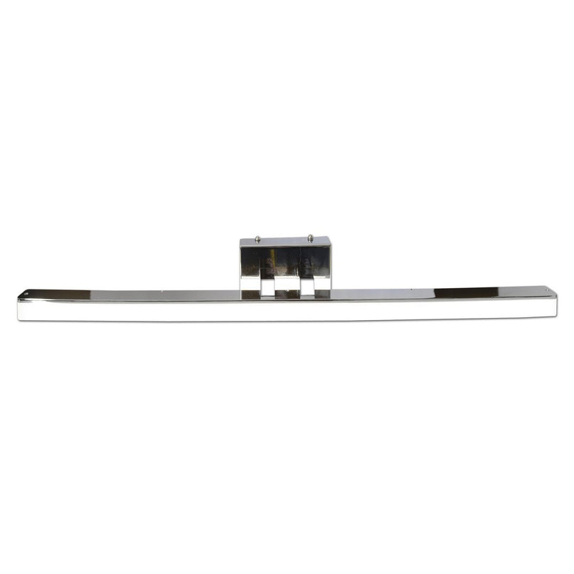 LED -spiegellicht "Vareta" metaal en plastic in chroom met stevig geïnstalleerde LED's