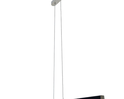 LED hanglamp "balk" in totaal 18W, 100 cm lang, met stevig ingebouwde LED's, dimbaar, kleurtemperatuur verstelbaar, voor eetkamer en kantoor
