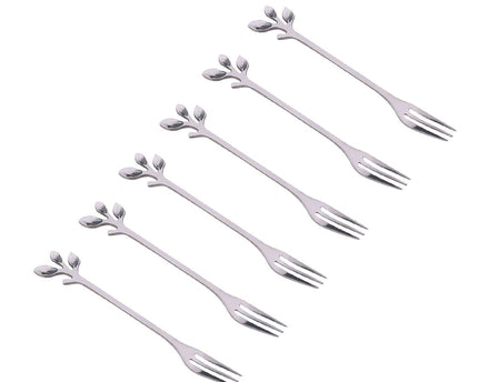 Silver Matching Dessert Forks - veel van 6
