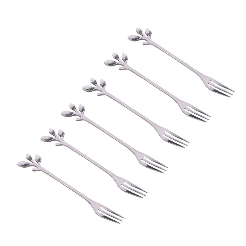 Silver Matching Dessert Forks - veel van 6
