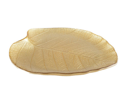 Groot goudmodelgoudblad cup 27x24x2,5 cm