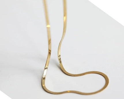 Unisex visgraatketting - 4,2 mm breed