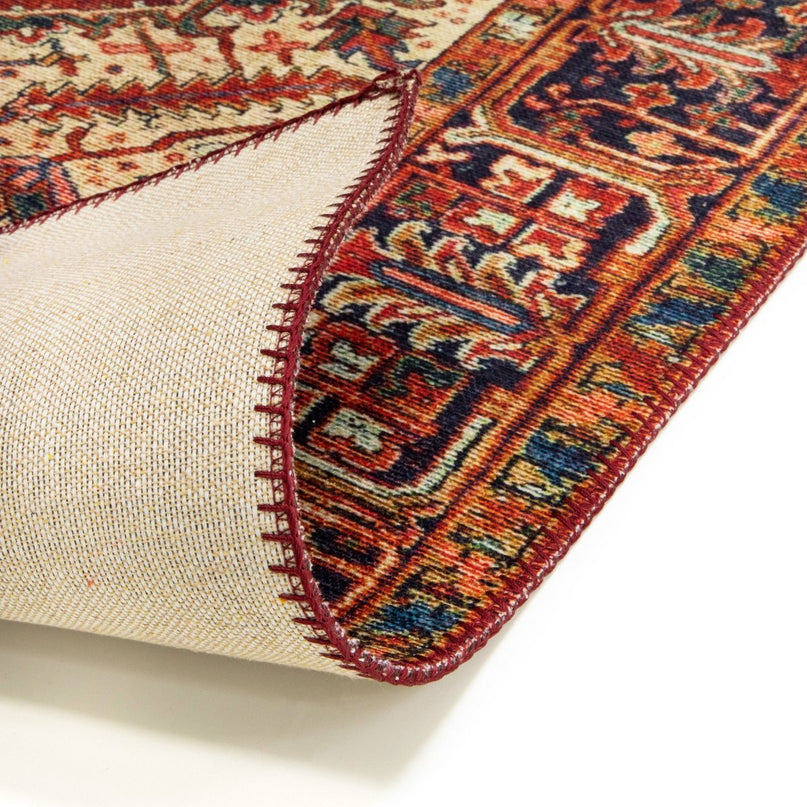 Designertapijt met Engelse stiksels JASPER
