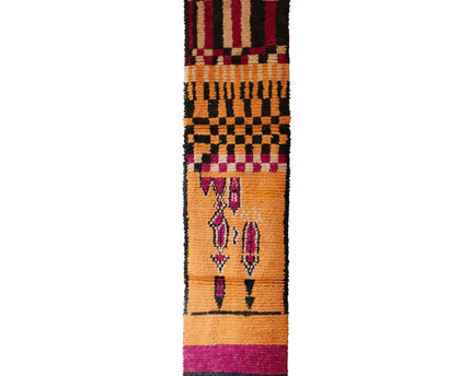 Gangkleed van zuiver berberwol 74 x 296 cm