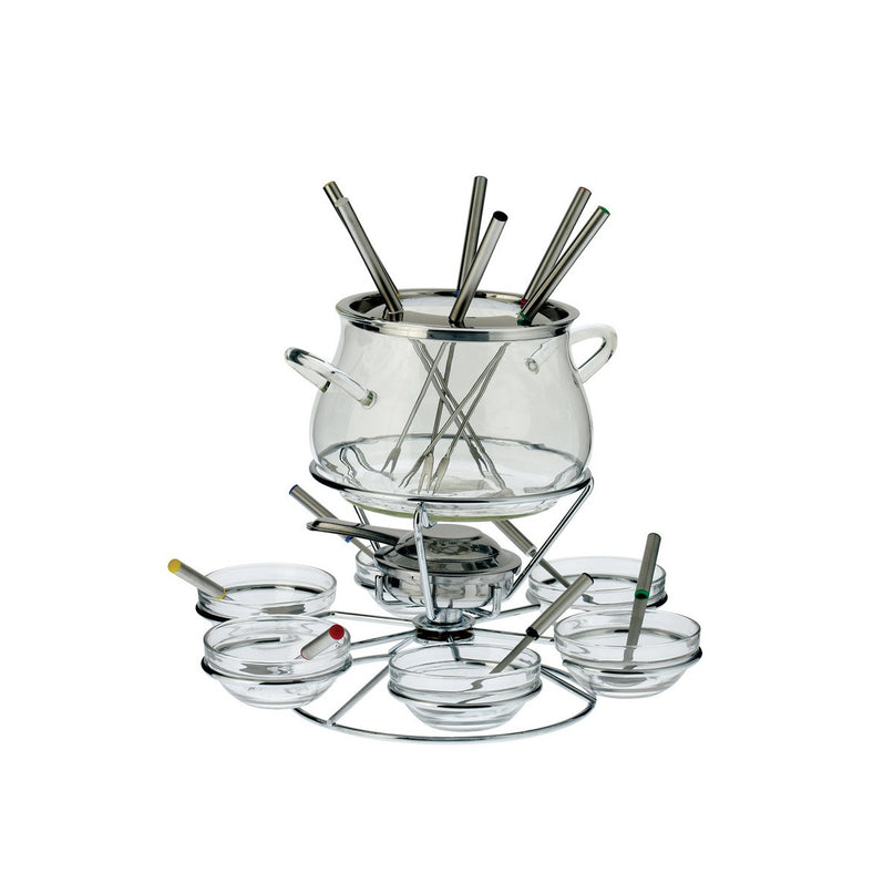 Fondue -service voor 6 personen