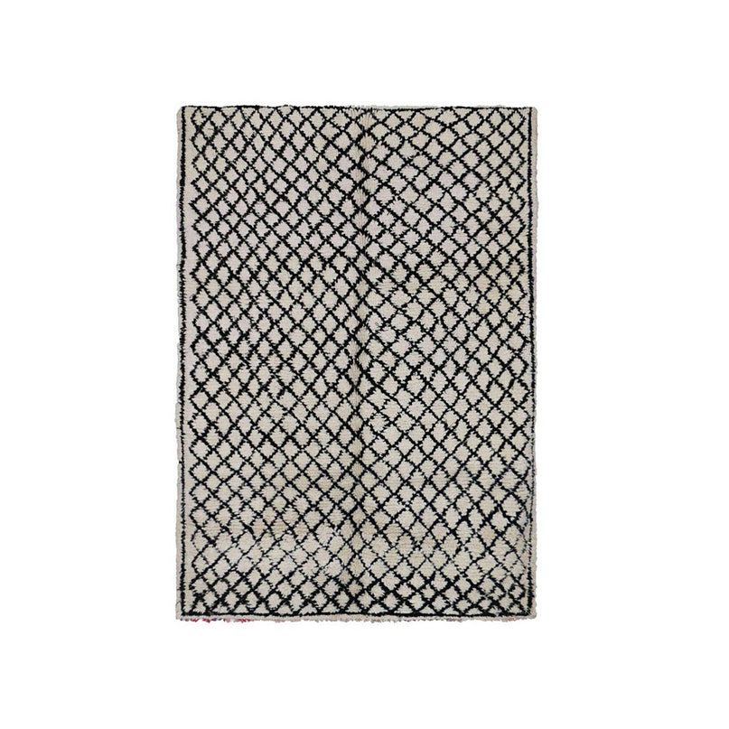 Zuiver wollen Marokkaans Berber-tapijt 163 x 232 cm