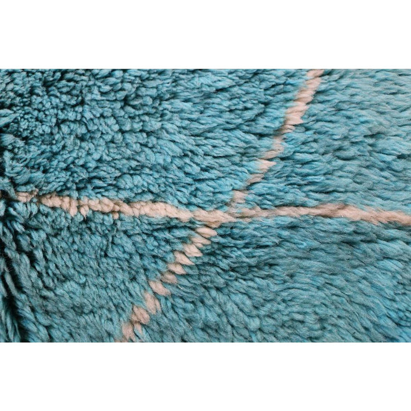 Zuiver wollen Marokkaans Berberkleed 120 x 123 cm