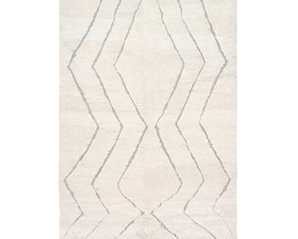 Authentiek Marokkaans Berber vloerkleed wol El Jadida 190 x 292 cm