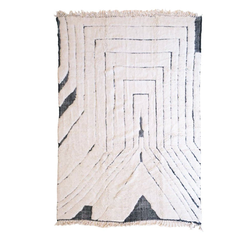 Zuiver wollen Marokkaans Berber-tapijt 285 x 403 cm