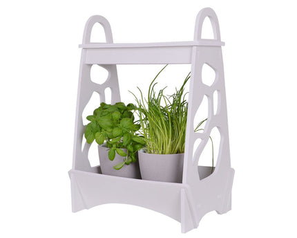 LED mini tuin h: 50cm wit "Garden"