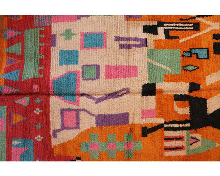 Zuiver wollen Marokkaans Berber-tapijt 209 x 316 cm