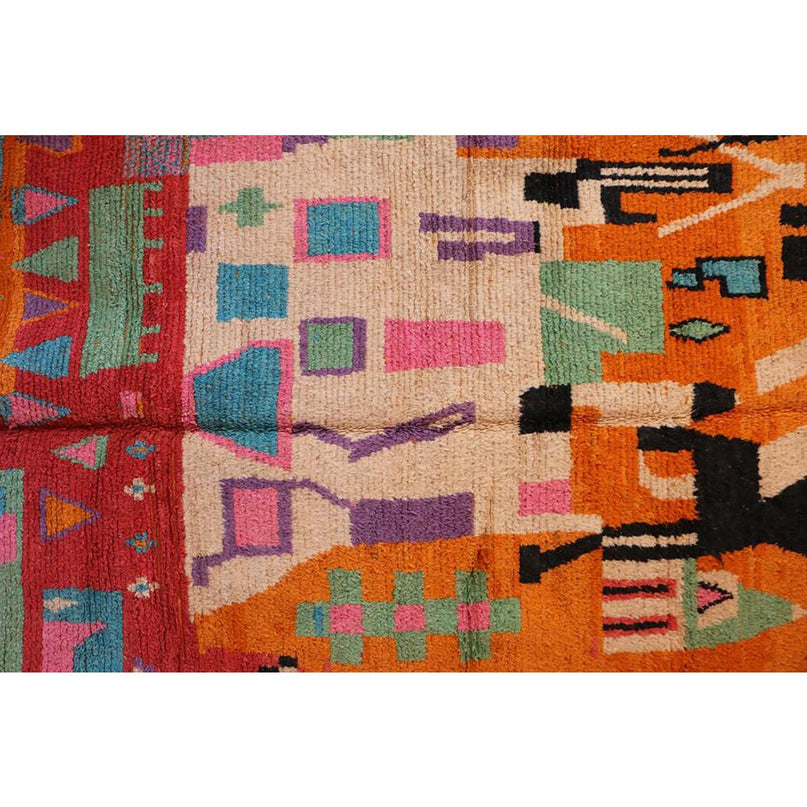 Zuiver wollen Marokkaans Berber-tapijt 209 x 316 cm