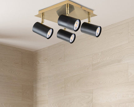 Set van 6 LED lampen GU10/5W "Marla"