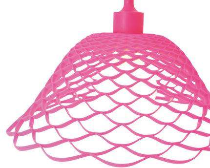 Siliconen hanger lamp "cera" in roze