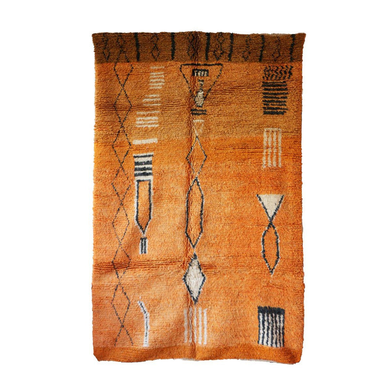 Zuiver wollen Marokkaans Berber-tapijt 170 x 271 cm