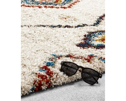 Dik en comfortabel NATIVE vloerkleed in etnische stijl