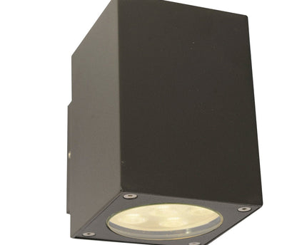 LED op de buitenwandlamp "tessus" gemaakt van aluminium met stevig gebouwd -in LED's