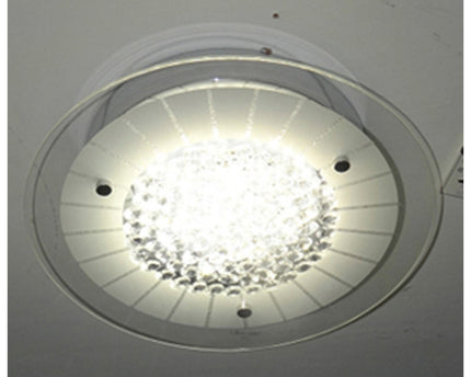 LED plafondlamp "Chur" met kristaleffect