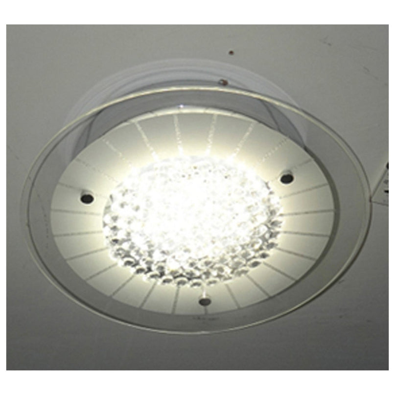 LED plafondlamp "Chur" met kristaleffect