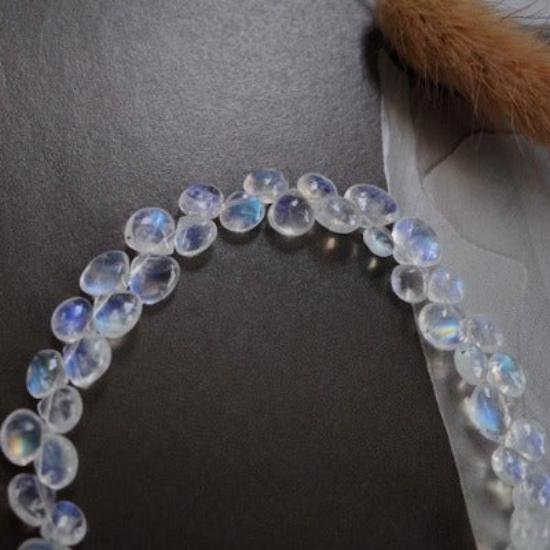 Sri Lanka Moonstone Waterdop kralen Bracelet