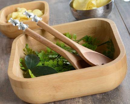 Silver Turtle Salad bestek
