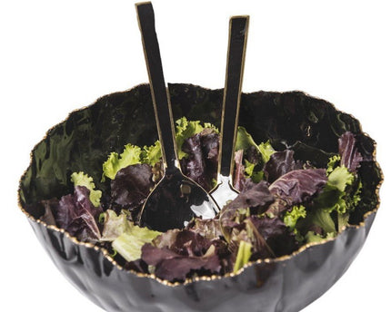 Saladier 26 cm verfijnd zwart