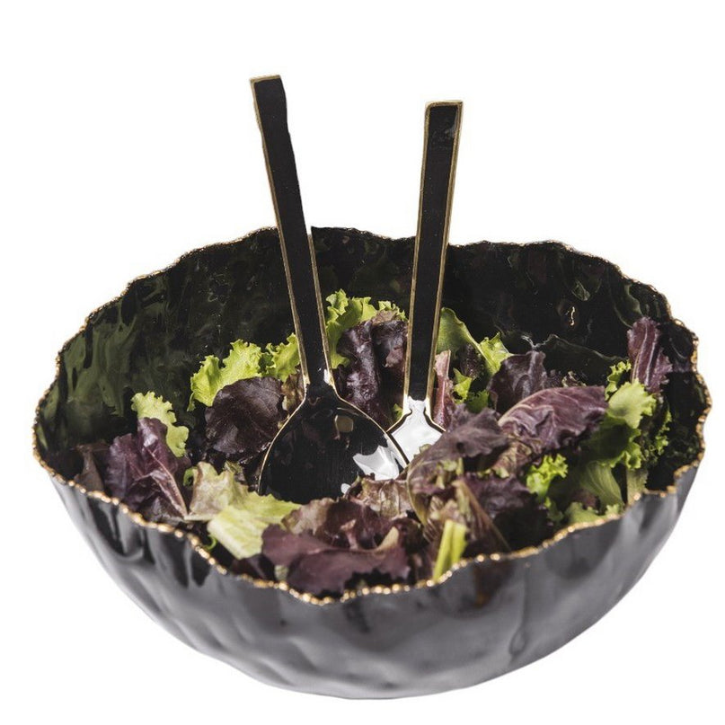 Saladier 26 cm verfijnd zwart