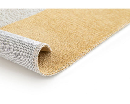 Hedendaags Gobelin Weven 100% gerecycled tapijt in Dedale