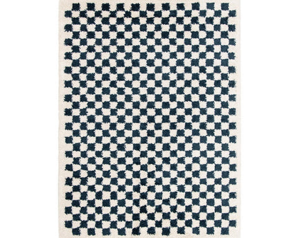 Tapis à poil haut doux en comfortabele CHECKERS