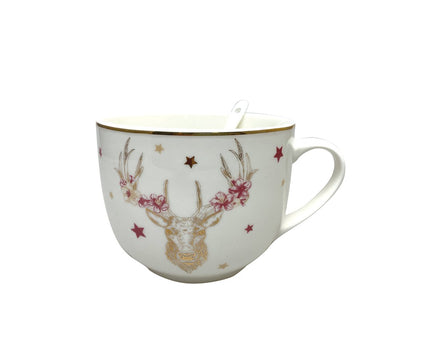 Mok herten dore met lepel