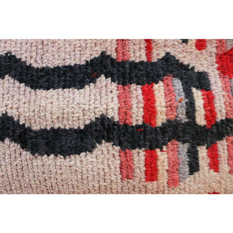 Zuiver wollen Marokkaans Berber halkleed 71 x 353 cm