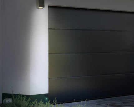 LED op de buitenwandlamp "tessus" gemaakt van aluminium met stevig gebouwd -in LED's