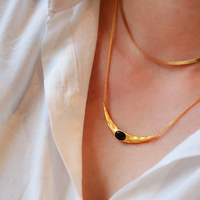 Egyptische stijl ketting-lapislazuli n spinel