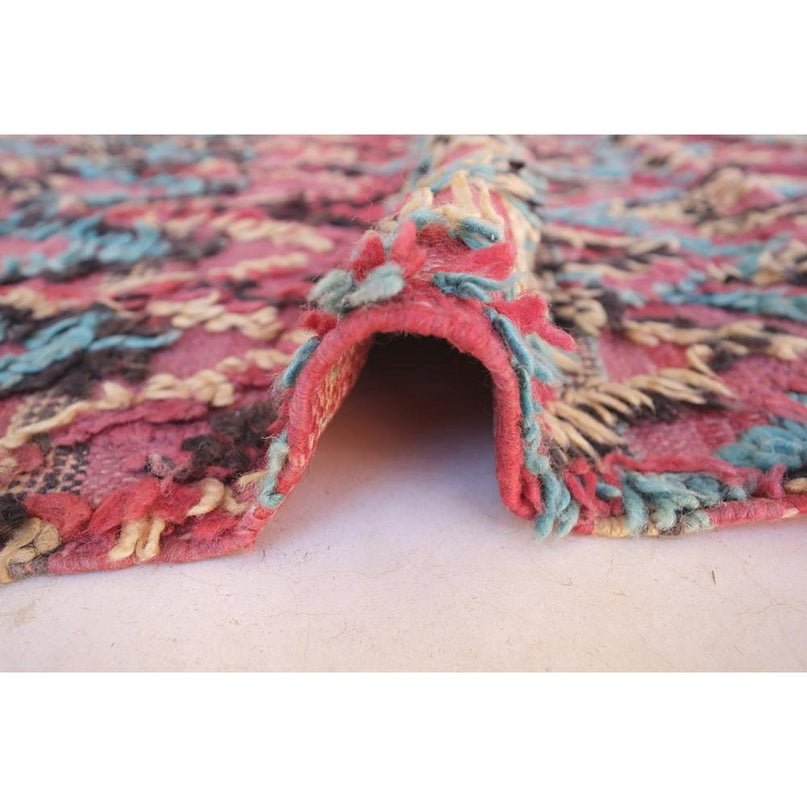 Zuiver wollen Marokkaans Kelim Berber tapijt 144 x 240 cm