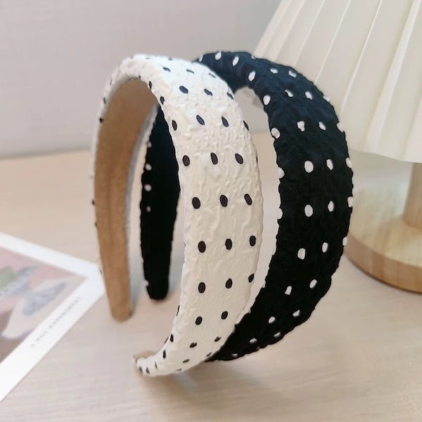 Elegante Polka Dot-hoofdband